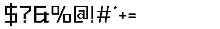 Malega Sport Regular Font OTHER CHARS