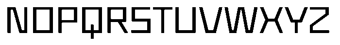 Malega Sport Regular Font UPPERCASE
