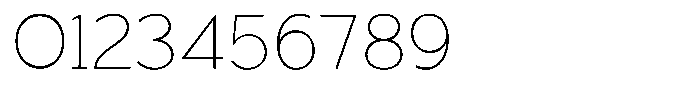 Malega Thin Font OTHER CHARS