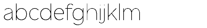 Malega Thin FONT