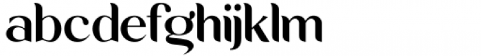 Malegis Serif Regular Font LOWERCASE