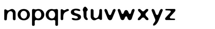 Malevice Inkbleed Bold Font LOWERCASE