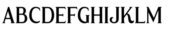 Malffide Regular Font UPPERCASE
