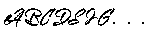 Malgent Husked Regular Font UPPERCASE