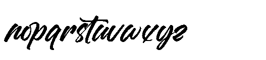 Malgent Husked Regular Font LOWERCASE