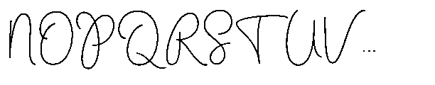 Malgosha Font UPPERCASE