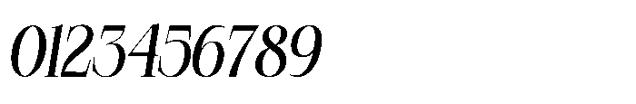 Malika Rosse Italic Font OTHER CHARS