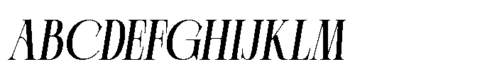Malika Rosse Italic Font UPPERCASE