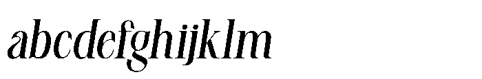 Malika Rosse Italic FONT