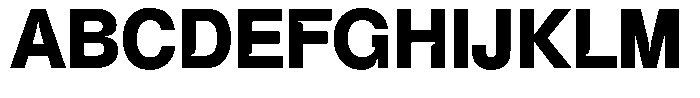 Maline Font UPPERCASE