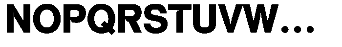 Maline Font UPPERCASE