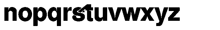 Maline Font LOWERCASE