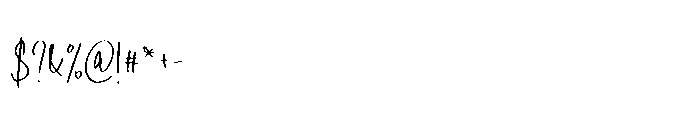Malinteso Signature Font OTHER CHARS