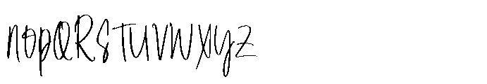 Malinteso Signature Font UPPERCASE