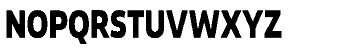 Malisan Black Condensed Font UPPERCASE
