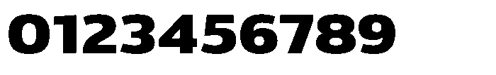 Malisan Black Expanded Font OTHER CHARS