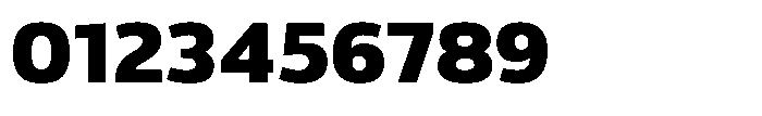 Malisan Black Semi Expanded Font OTHER CHARS