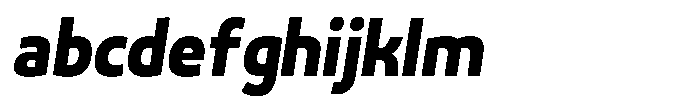 Malisan Black Slant Semi Condensed FONT