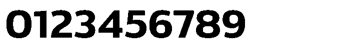 Malisan Bold Semi Expanded Font OTHER CHARS