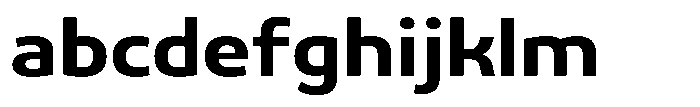 Malisan Bold Semi Expanded FONT