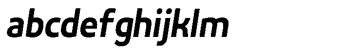 Malisan Bold Slant Semi Condensed FONT