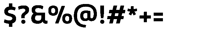 Malisan Bold Font OTHER CHARS