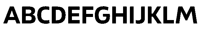 Malisan Bold Font UPPERCASE