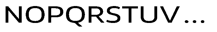 Malisan Expanded Font UPPERCASE