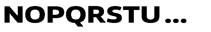 Malisan Extra Bold Expanded Font UPPERCASE