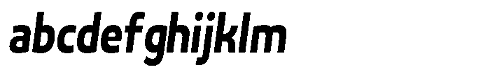 Malisan Extra Bold Slant Condensed FONT