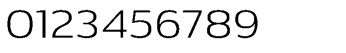 Malisan Extra Light Expanded Font OTHER CHARS