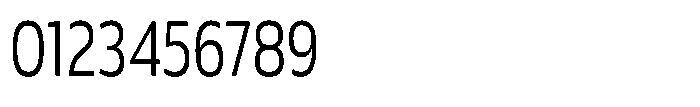 Malisan Light Condensed Font OTHER CHARS
