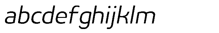 Malisan Light Slant FONT