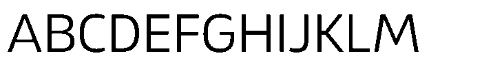Malisan Light Font UPPERCASE
