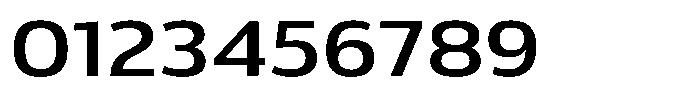 Malisan Medium Expanded Font OTHER CHARS