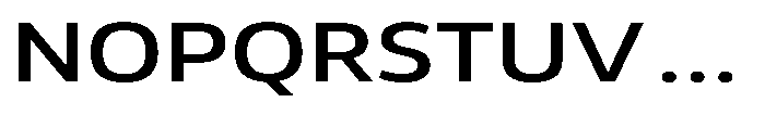 Malisan Medium Expanded Font UPPERCASE