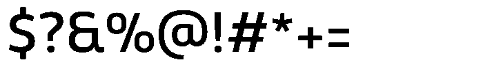 Malisan Medium Font OTHER CHARS