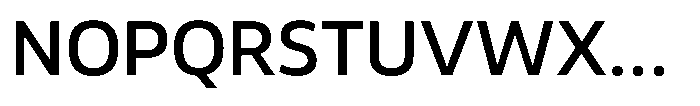 Malisan Medium Font UPPERCASE