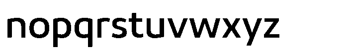 Malisan Medium Font LOWERCASE