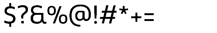 Malisan Regular Font OTHER CHARS