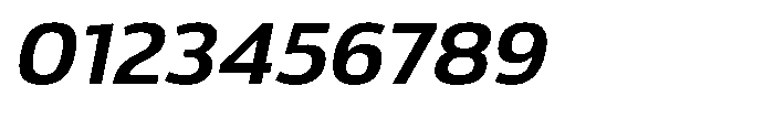Malisan Sem Bold Slant Sem Exp Font OTHER CHARS