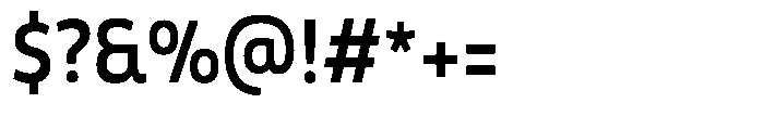Malisan Semi Bold Semi Condensed Font OTHER CHARS