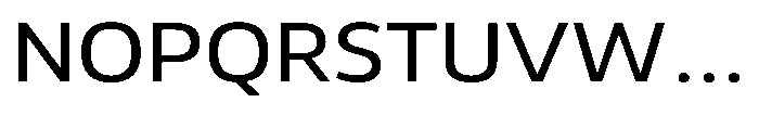 Malisan Semi Expanded Font UPPERCASE