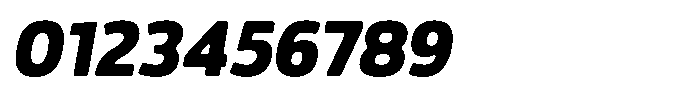 Malisan Soft Black Italic Font OTHER CHARS