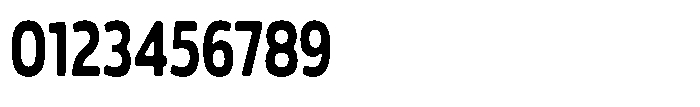 Malisan Soft Bold Condensed Font OTHER CHARS