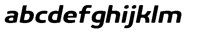 Malisan Soft Bold Sem Exp Italic FONT