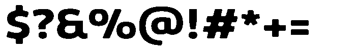 Malisan Soft Extra Bold Sem Exp Font OTHER CHARS