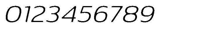 Malisan Soft Extra Light Exp Italic Font OTHER CHARS