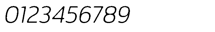 Malisan Soft Extra Light Italic Font OTHER CHARS