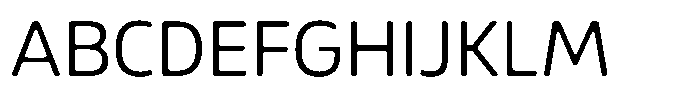 Malisan Soft Light Font UPPERCASE